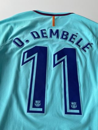 Camiseta FC Barcelona Dembelé 11 2018-19 nike pro