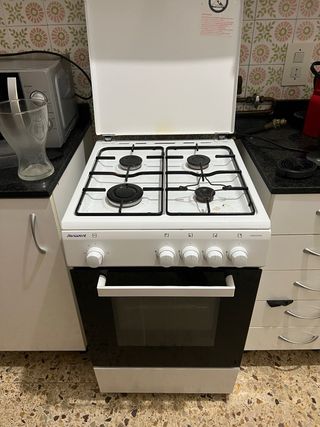 Cocina y horno a gas