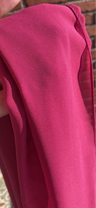 Vestido largo invitada boda rosa