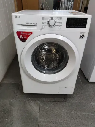 Lavadora LG 7kg clase A+++ 1400rpm con garantia