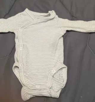 Body neonato a righe TG.50 CM