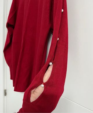 Jersey Sfera Mujer Talla S Rojo