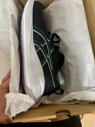 Zapatos Asics GT-2000 12 Negro/Verde Talla 45