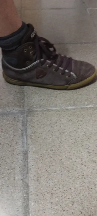 Botines Guess Hombre marrón/Beige