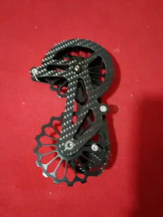 Desviador trasero carbono 17T