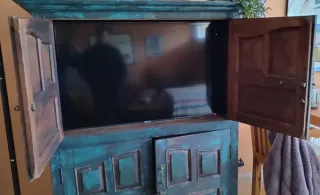 Armario indio antiguo de teca