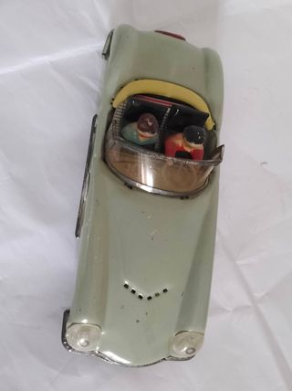 Rara macchina da corsa giocattolo anni '70