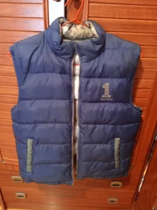 Chaleco Plumas Reversible Hackett TALLA 13 a 14 añ