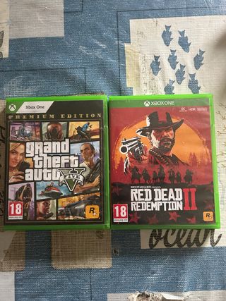 Gta V y Red Dead Redemption 2 Xbox One