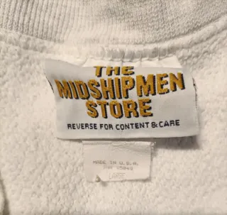 Sudadera academia naval made in usa