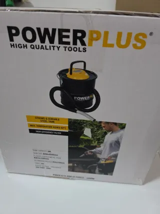 Aspirador cenizas POWERPLUS 1200W