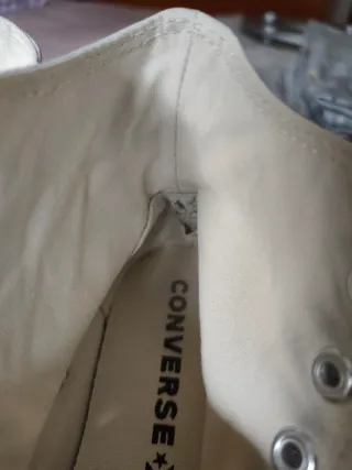 Zapatillas Converse Plataforma Blancas.