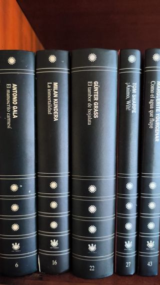 Lote de 5 libros (narrativa actual) varios autores