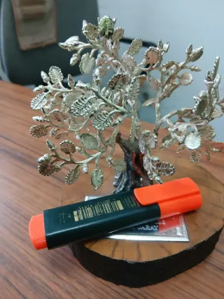 Encina de plata artesanal