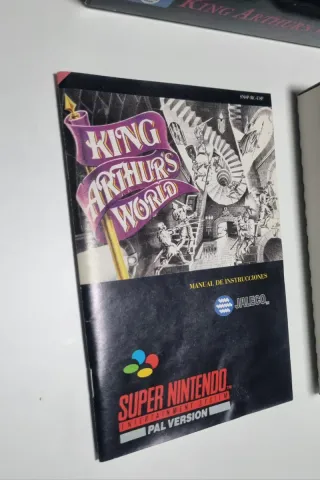 🇪🇦 King Arthur's World Super Nintendo Snes Nes