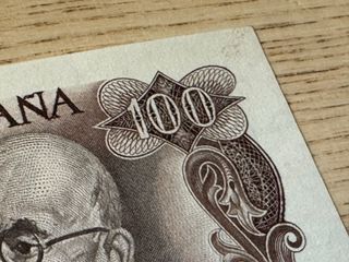 Billete 100 pesetas 1970 Falla Bajísimo