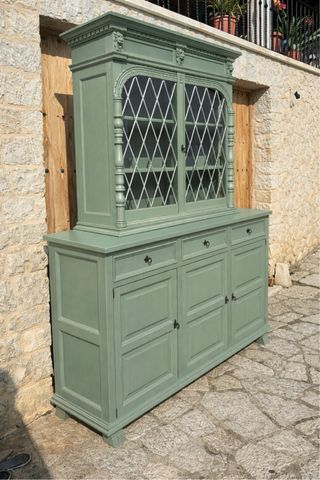 Aparador Vitrina vintage estilo Castellano