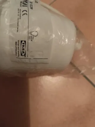 Portalámparas de techo blanco