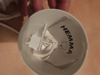 Portalámparas de techo blanco