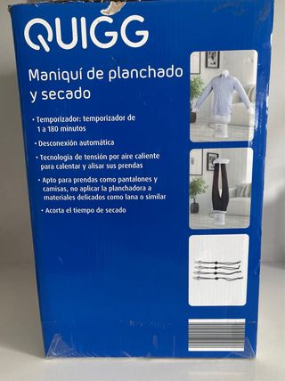 Máquina de planchado y secado QUIGG