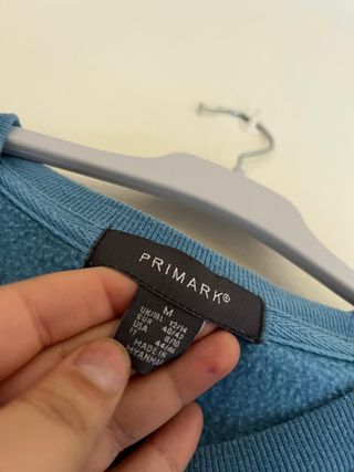 Sudadera Primark M Calentita Sweat Rose Intérieur