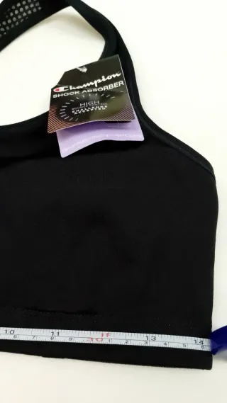 Reggiseno sportivo Champion nero Nuovo taglia L