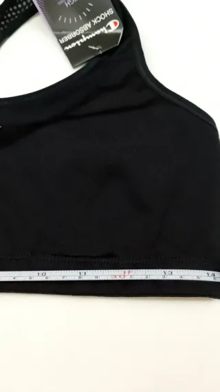 Reggiseno sportivo Champion nero Nuovo taglia L