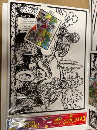 Lote 3 laminas grandes Terciart. Motos 1