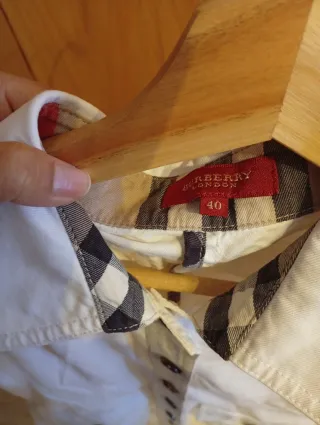 Vestido Burberry Beige Talla L