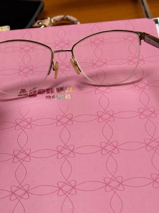 Gafas Carolina Herrera Azul y Dorado