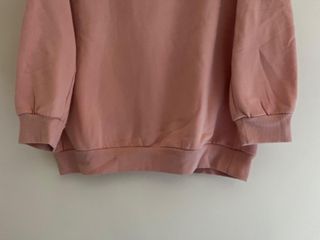 Sudadera Shein L Rosa Pastel Oversize | Sweat Rose