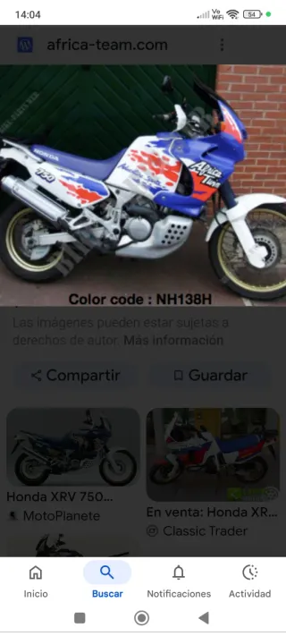 Honda Africa Twin 750 1993