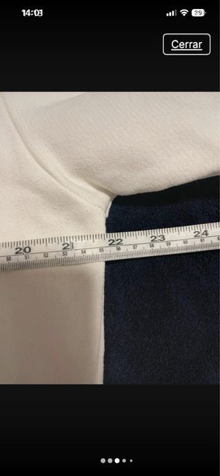 Sudadera Scalpers blanca con calavera