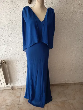 Vestido de fiesta azul