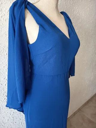 Vestido de fiesta azul