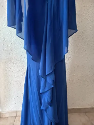 Vestido de fiesta azul