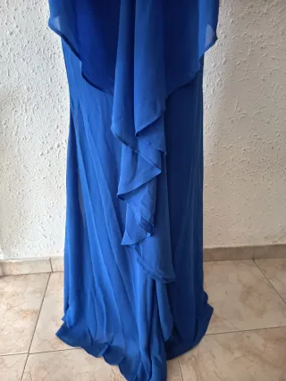 Vestido de fiesta azul