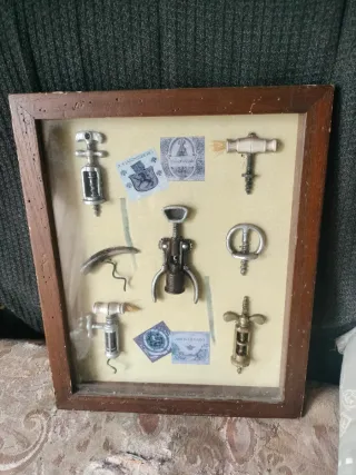 Colección de sacacorchos antiguos