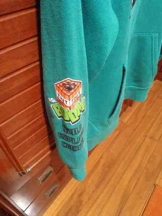 Sudadera Minecraft Talla 11 a 12 años