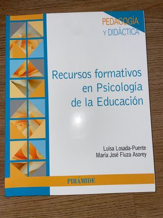 Recursos formativos en Psicología de la Educación