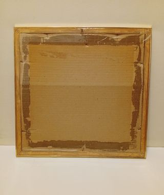 Cuadro Seda Tailandés Marco Dorado