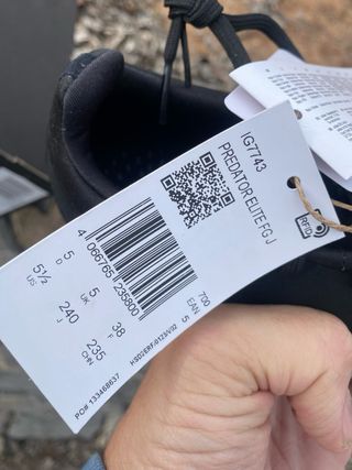 Zapatillas Adidas Predator Elite Talla 38