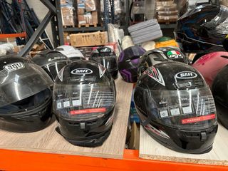 Cascos Moto y Bici Varios Colores