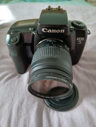 Canon EOS 5 Analógica + objetivo