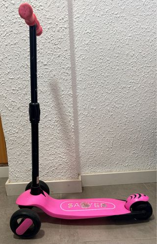 Patinete infantil ajustable ruedas led