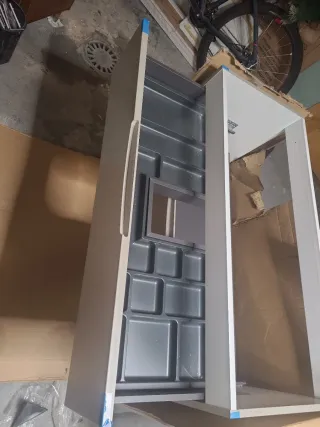 Mueble de baño 3 cajones 1mx45 ancho 81 ato