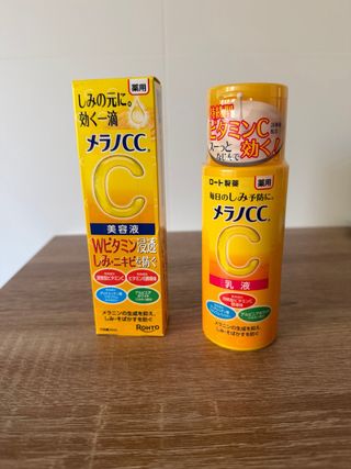 Melano CC Loción Facial + Esencia Serum