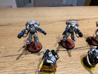 Ejército Warhammer pintado