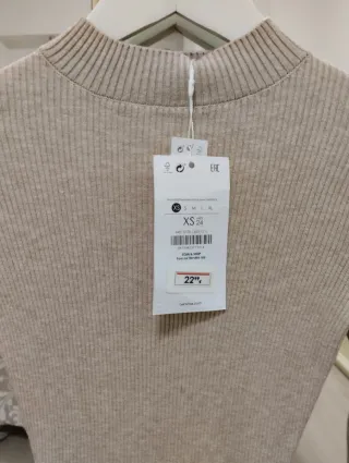 Vestido cuello perkins