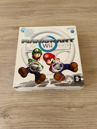 Mario Kart + Volante Wii y WiiU